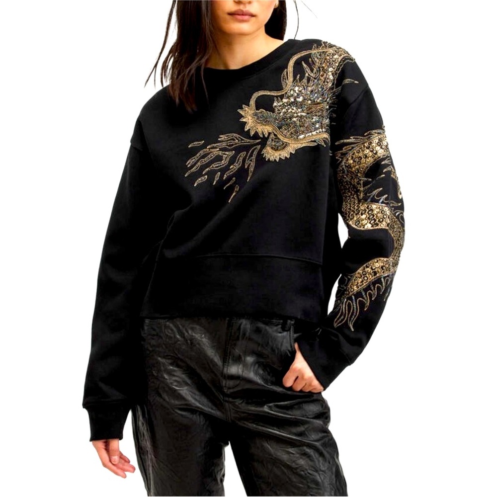 All Saints Dragon Sweatshirt